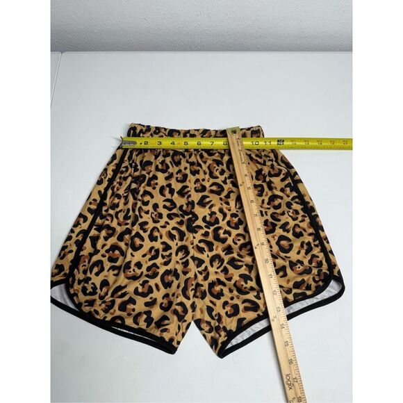 SHEIN Kids Leopard Print Elastic Waist Shorts Size 11-12Y - Picture 2 of 7